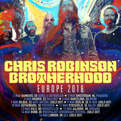 Chris Robinson Brotherhood - Tour Poster - B