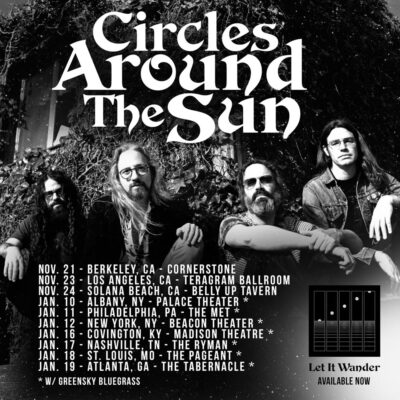 Circles Around The Sun - Tour Poster - A