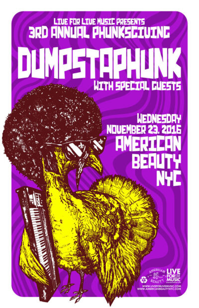 Dumpstaphunk - Concert Poster - C