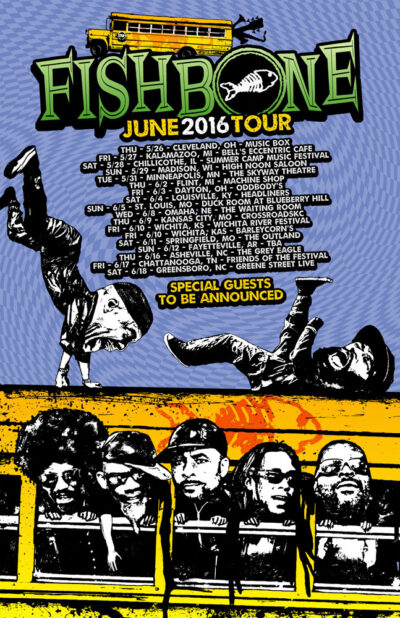 Fishbone - Tour Poster