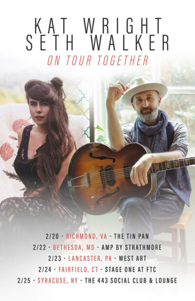 Kat Wright and Seth Walker - Tour Poster