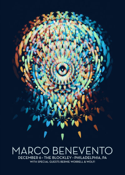 Marco Benevento - Concert Poster - D