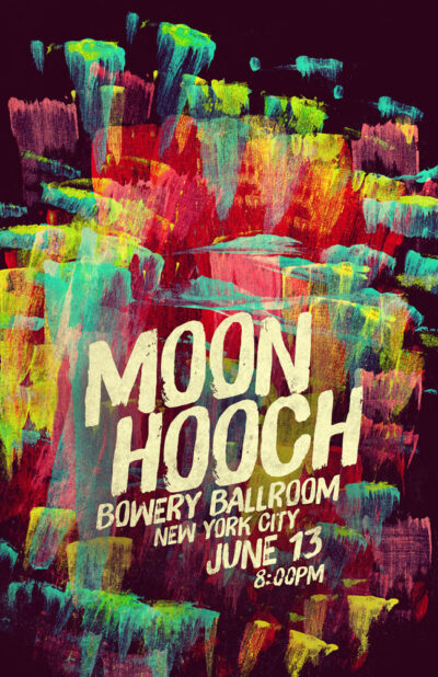 Moon Hooch - Concert Poster