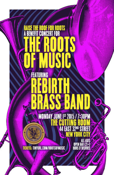 Rebirth Brass Band - Concert Poster