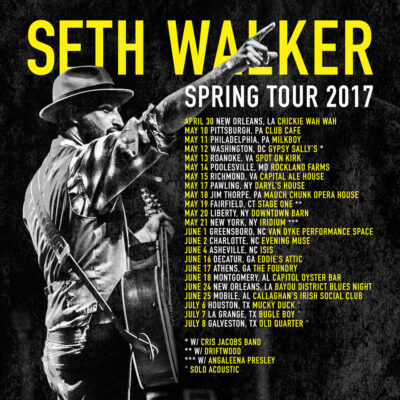 Seth Walker - Tour Poster