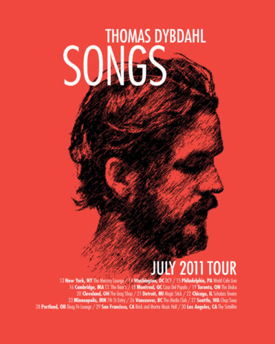 Thomas Dybdahl - Tour Poster